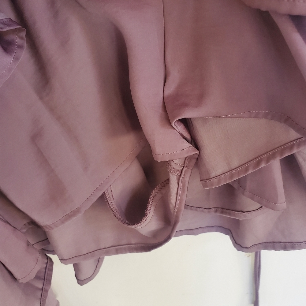 Princess Polly Lavender Gray Skort Romper - Picture 8 of 9